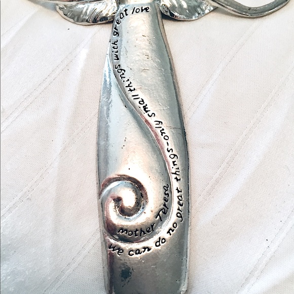 ✝️Vintage Silver Mother Teresa Ornament✝️ - Picture 5 of 8